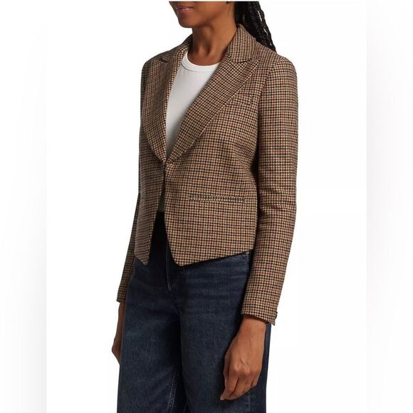 rag & bone Elle Houndstooth Blazer size 0 - Picture 3 of 14